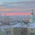 Москва. Зимний пейзаж